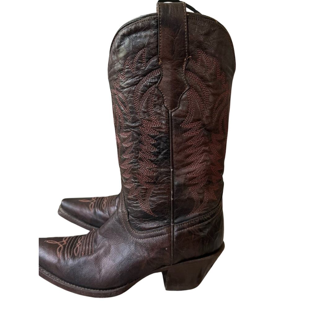 Corral Brown Leather Western Boots Women’s 7